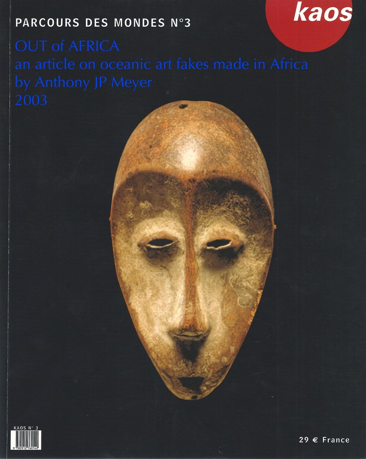 Out of Africa : Oceanic Art Fakes made in Africa