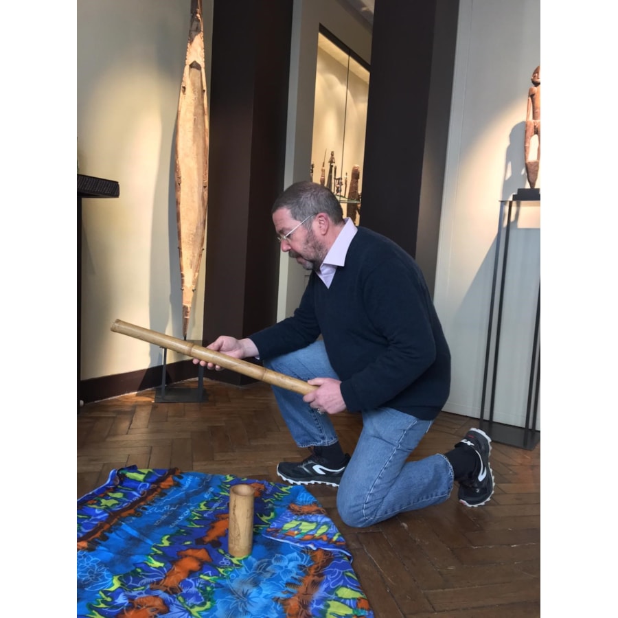Museum of New Caledonia offers Gift to Anthony JP Meyer for Services Rendered