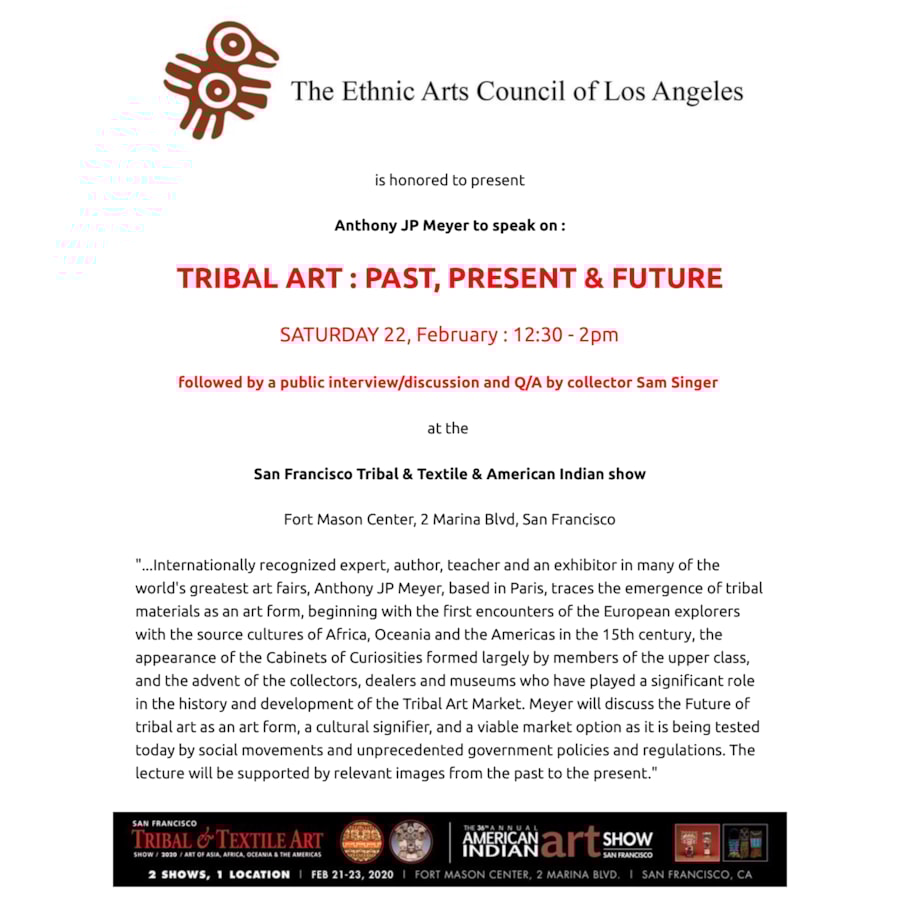 TRIBAL ART : PAST, PRESENT & FUTURE