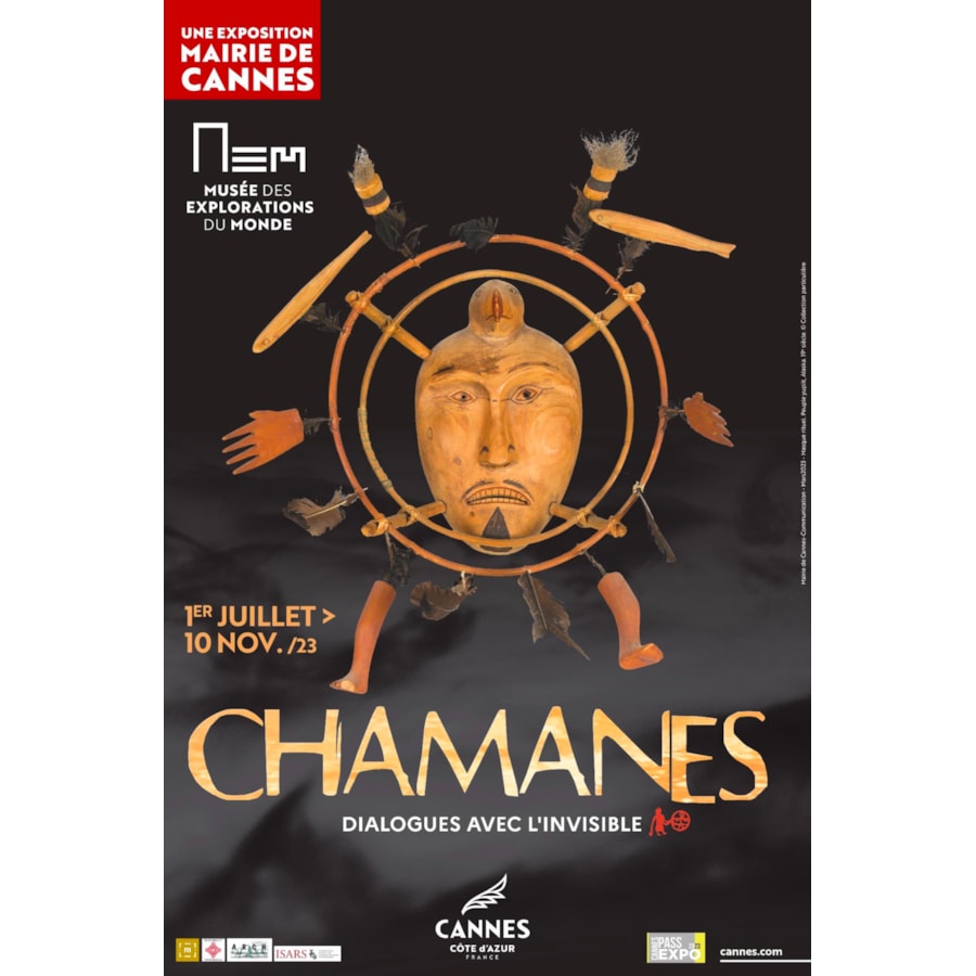 Exposition CHAMANES - Dialogues avec l’invisible : Exposition - Musée de l'Exploration du Monde - Cannes, France
