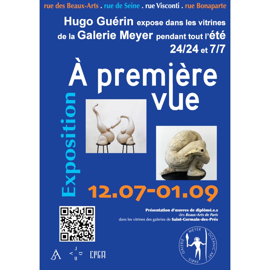 « À Première Vue » avec Hugo Guérin en vitrine 24/24 et 7/7 pendant tout l'été