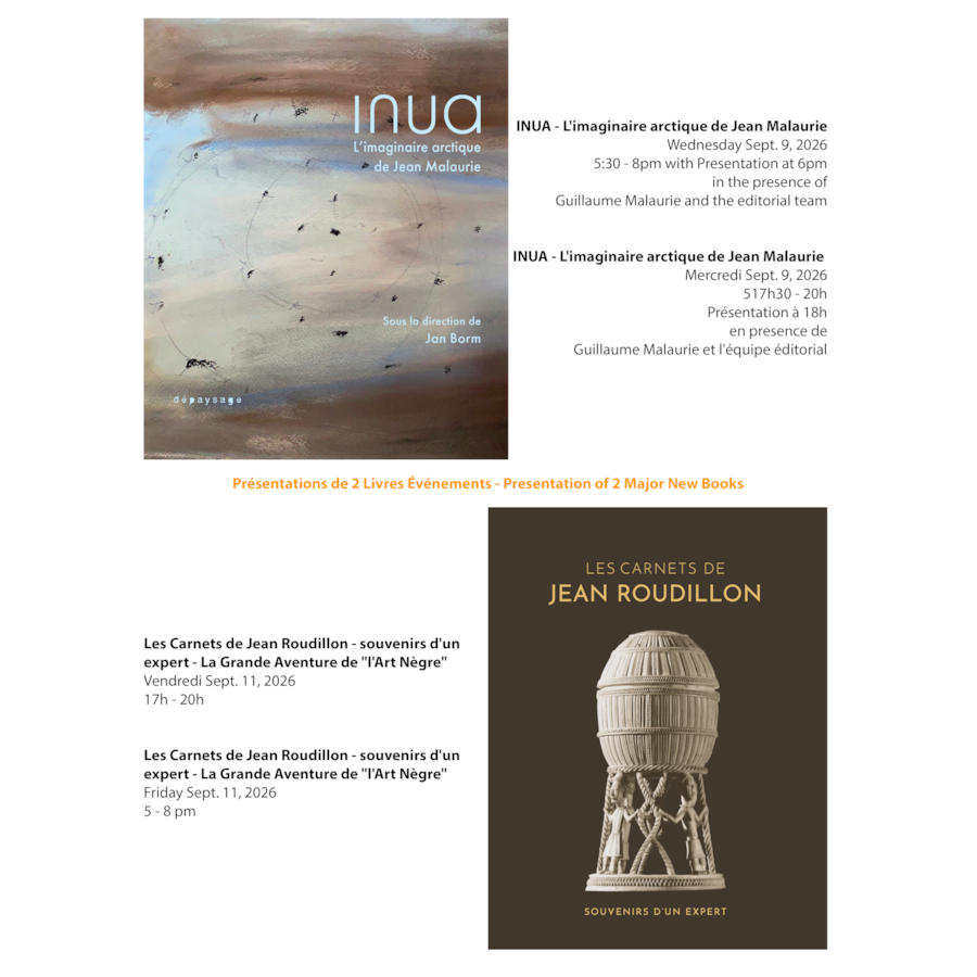 Présentations de 2 Livres Événements : Malaurie & Roudillon